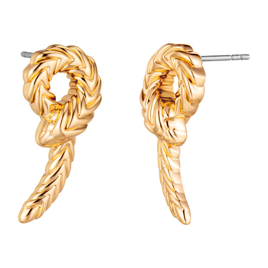 Snake Women Gold Earring