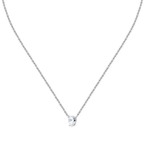 Women White Necklace