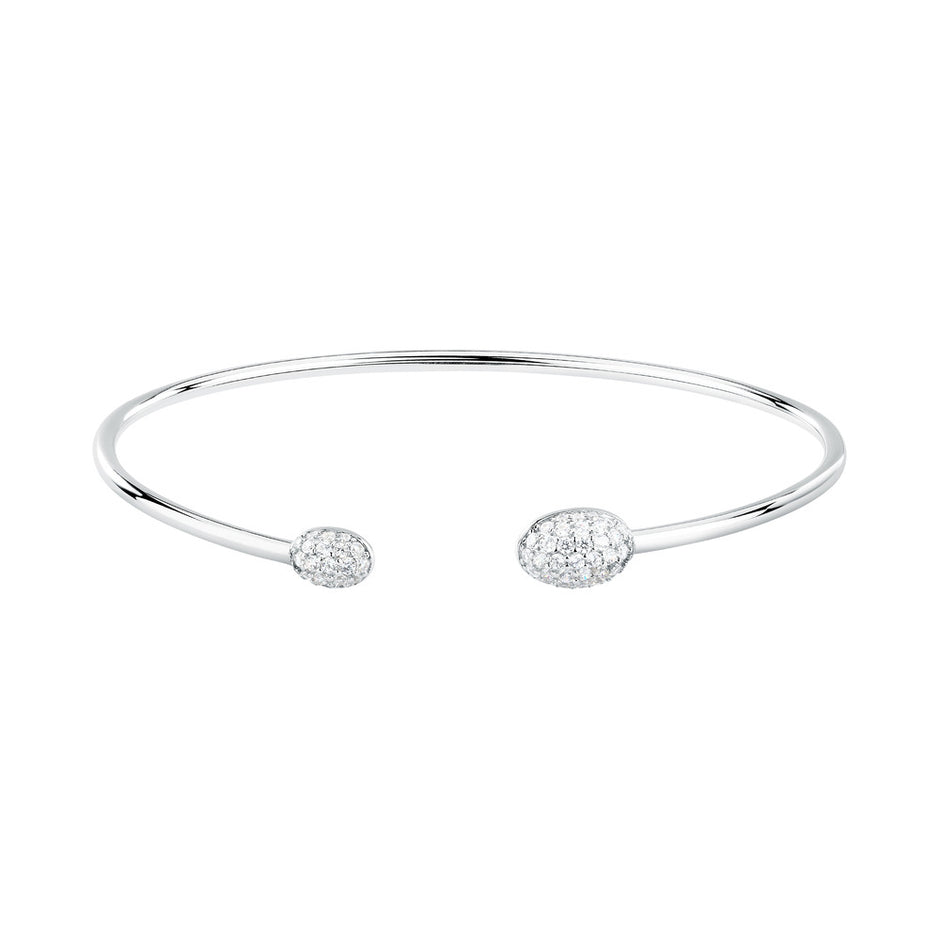 Women Pave Bangle
