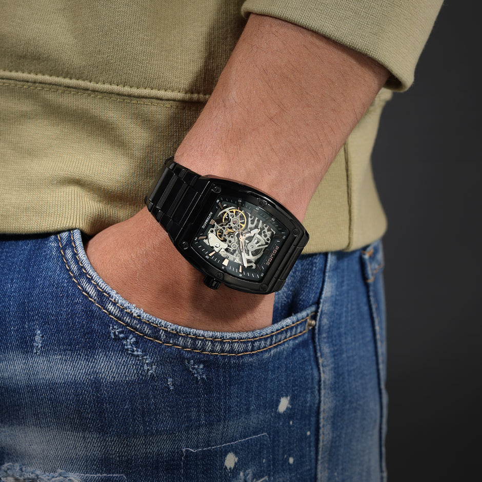 Men Skeletor Black Watch