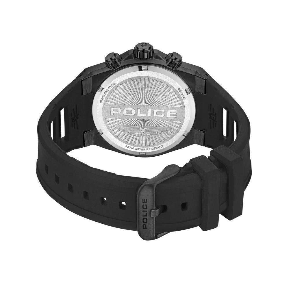 Men Sonic Black 45mm Watch