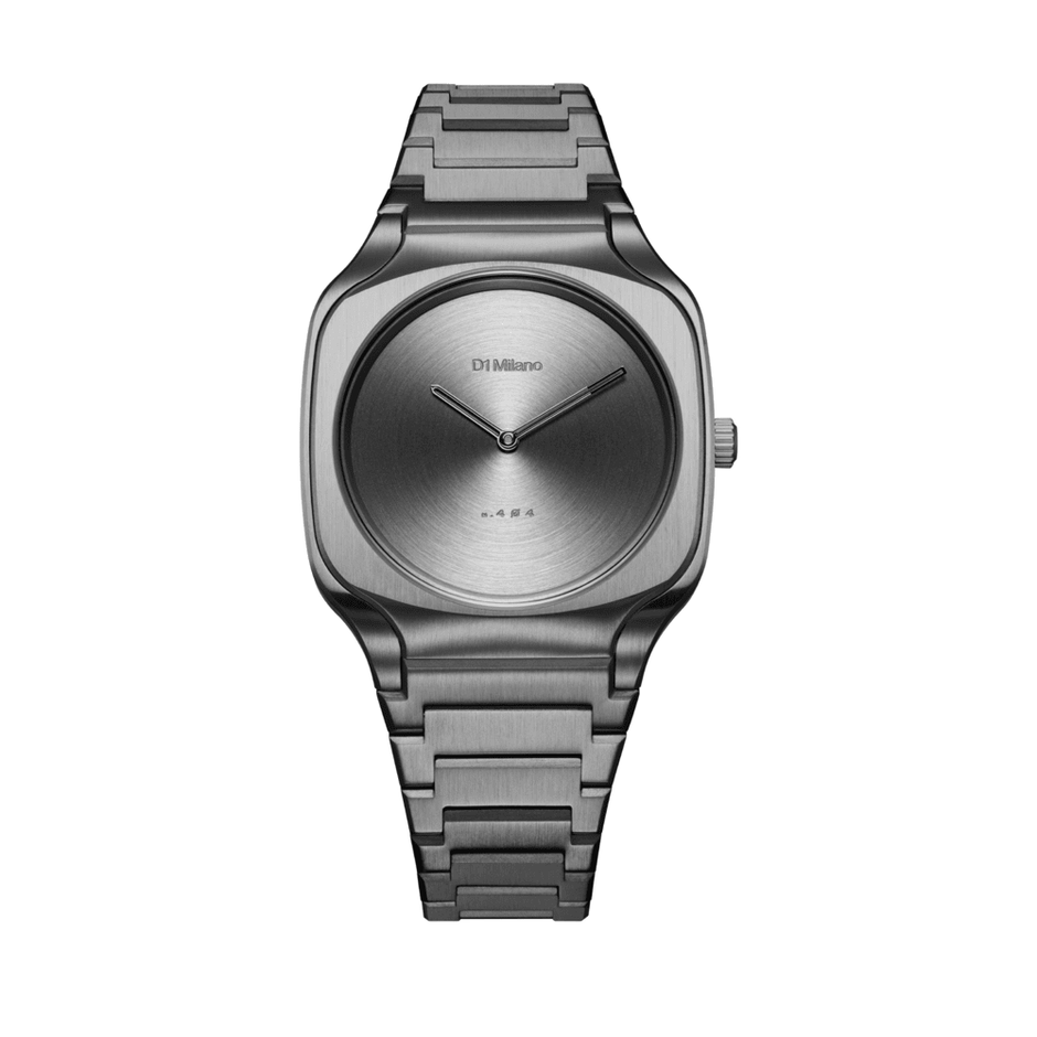 Men Square Light Gun Watch