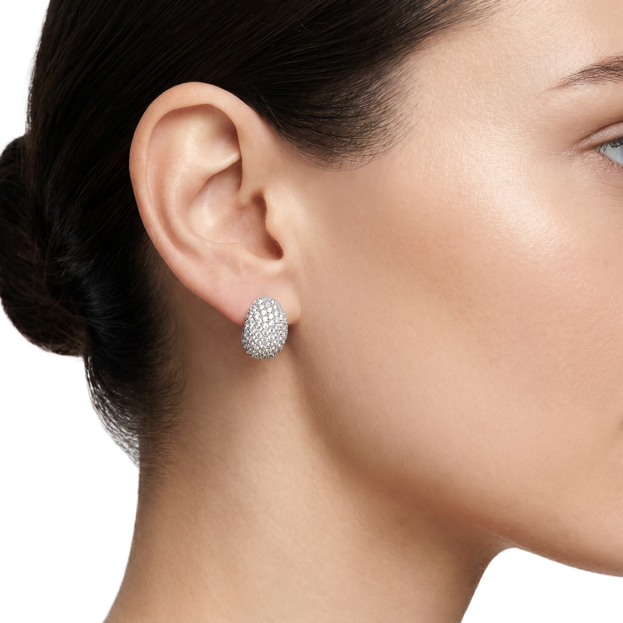 Women Pave Earring