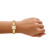 Women The Kira Square Golden  Watch