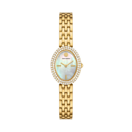 Women The Oval Gold 28mm Watch