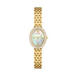 Women The Oval Golden Watch