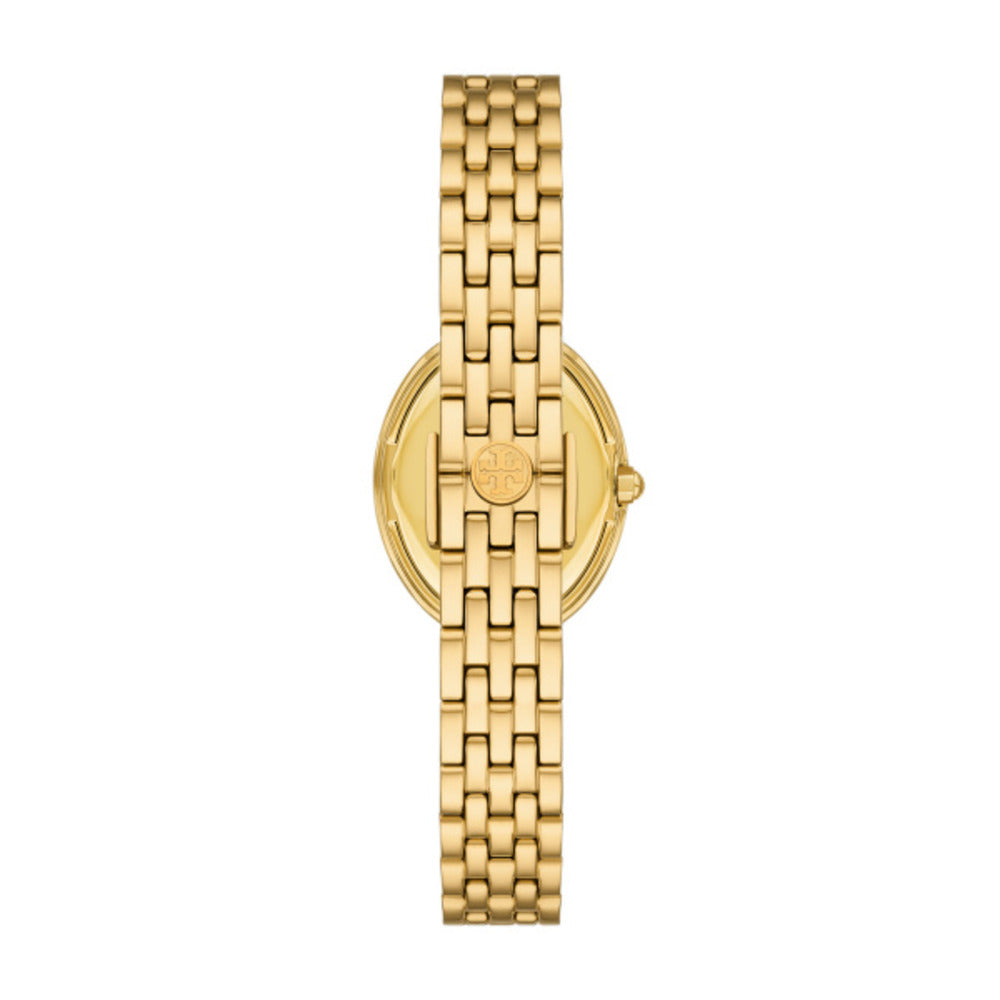 Women The Oval Golden Watch
