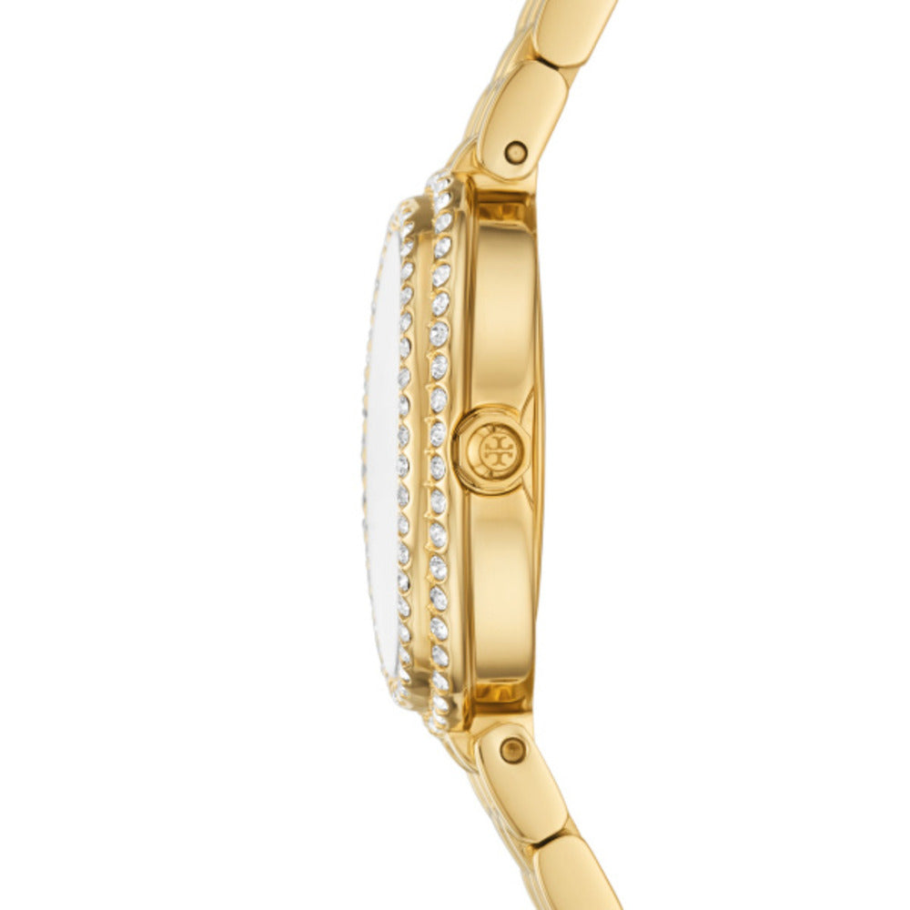 Women The Oval Golden Watch