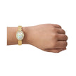 Women The Oval Golden Watch