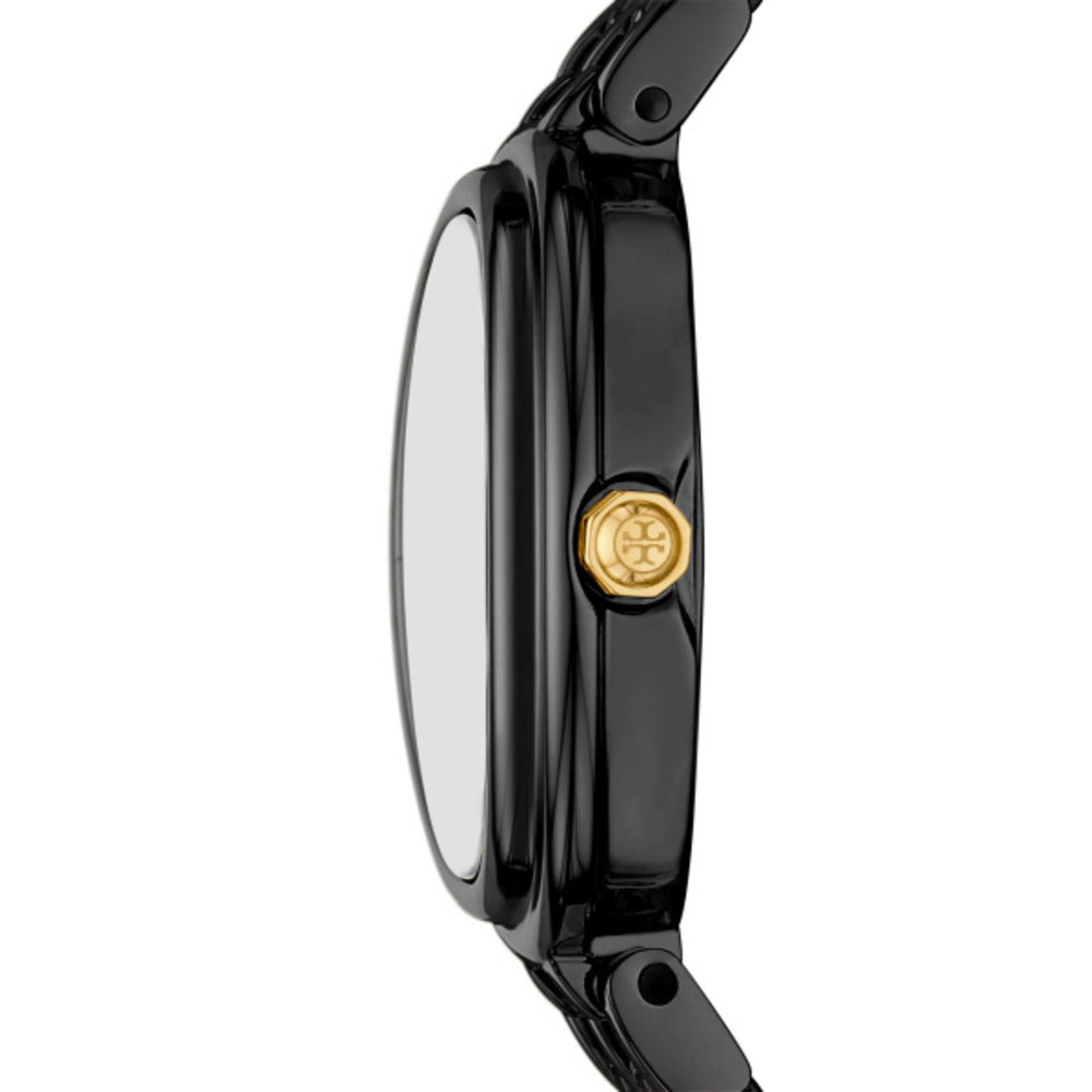 Women The Oval Black 28mm Watch