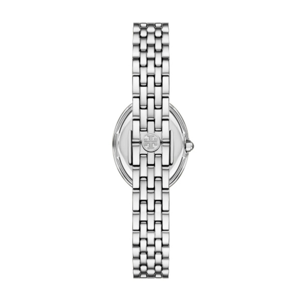 Women The Oval Silver Watch