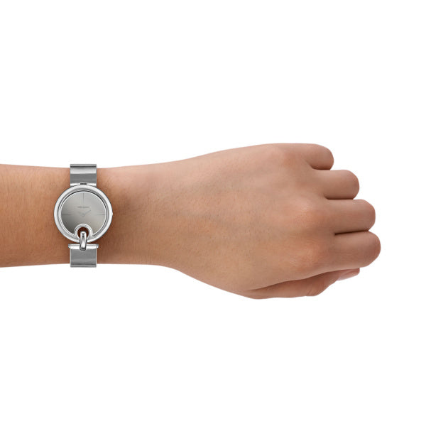 Women The Pierced Silver Watch