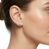 Women Solitaire Crystal Earring