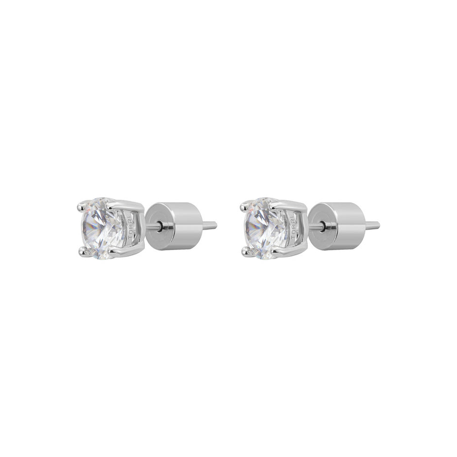 Women Solitaire Crystal Earring