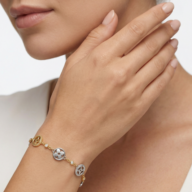 Women Olivia Two Tone Bracelet