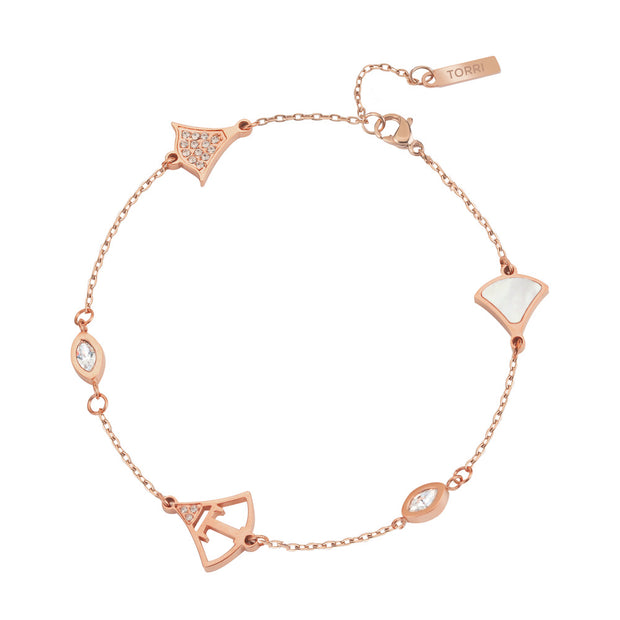 Women Bianca Rose Gold Bracelet