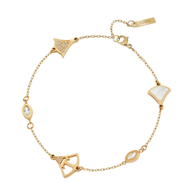 Women Bianca Golden Bracelet