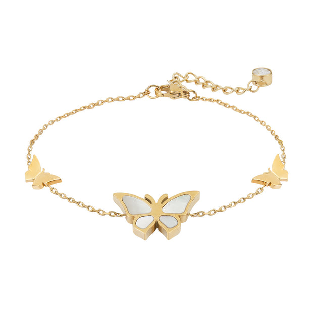 Women Bettina ButterFly Golden Bracelet