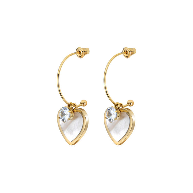 أقراط ذهبية للنساء