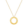 Women Caterina Golden Necklace
