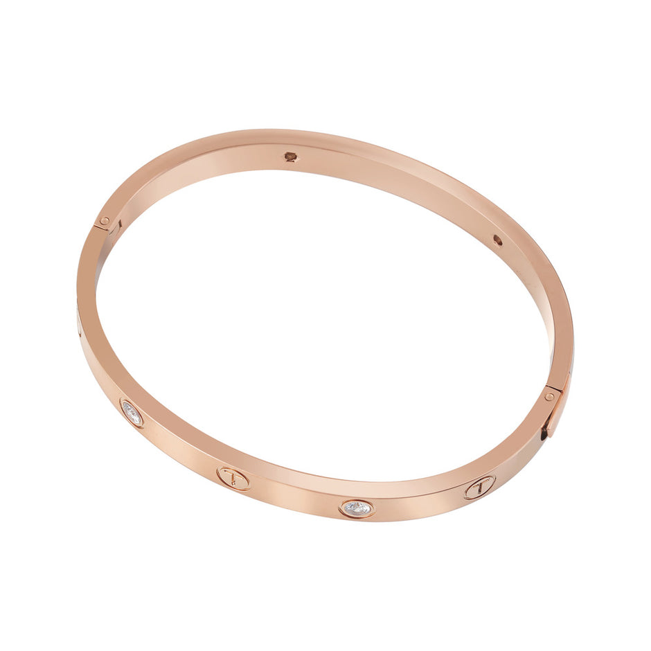 Women Livia Rose Gold Bangle