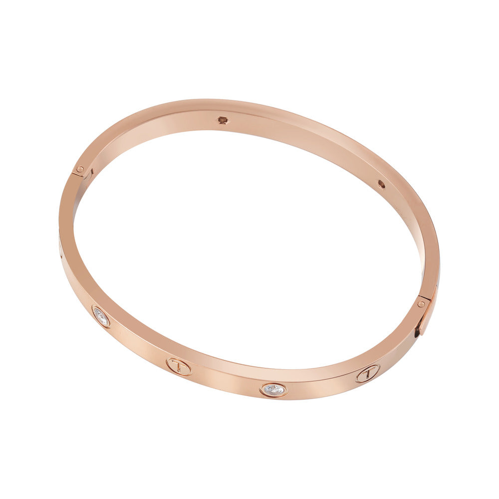 Women Livia Rose Gold Bangle