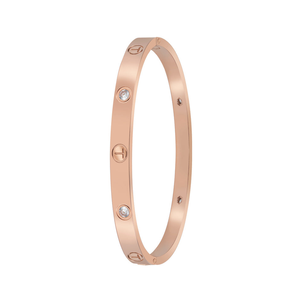 Women Livia Rose Gold Bangle