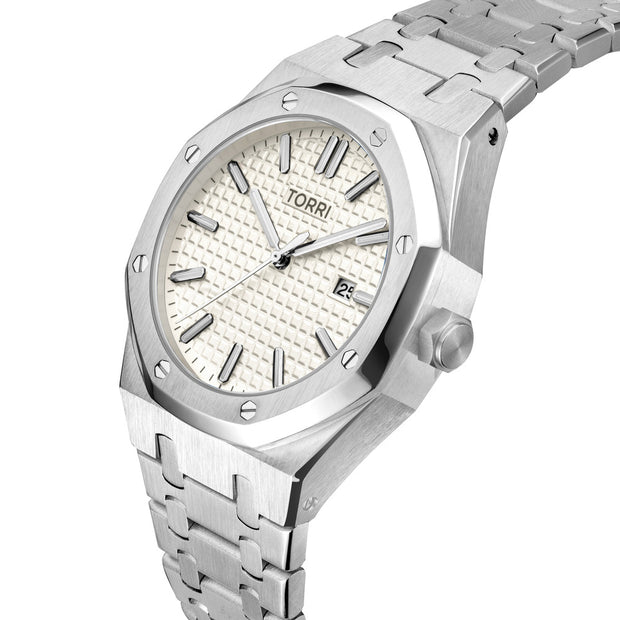 Men Santino Silver Watch