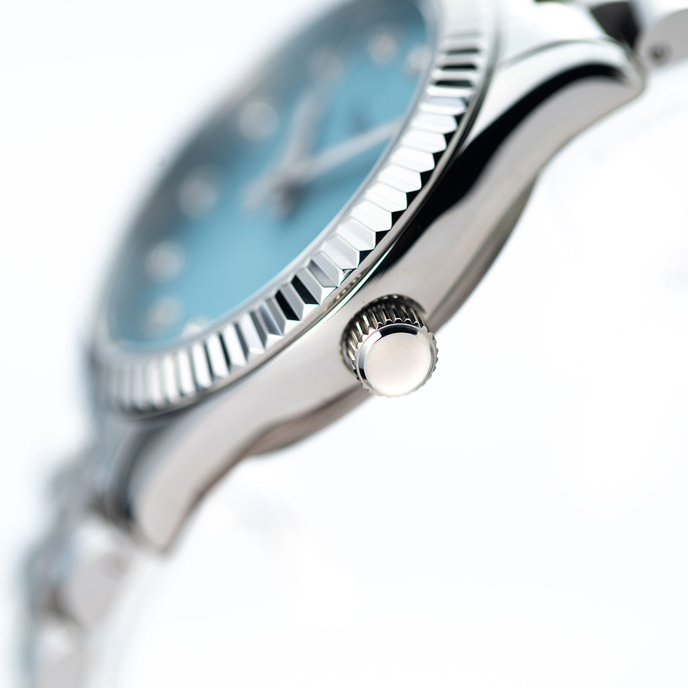 Women 40mm Blue Watch