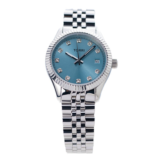 Women 40mm Blue Watch