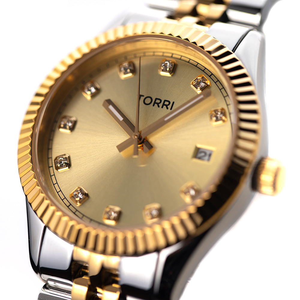 Women 34mm Gold Watch