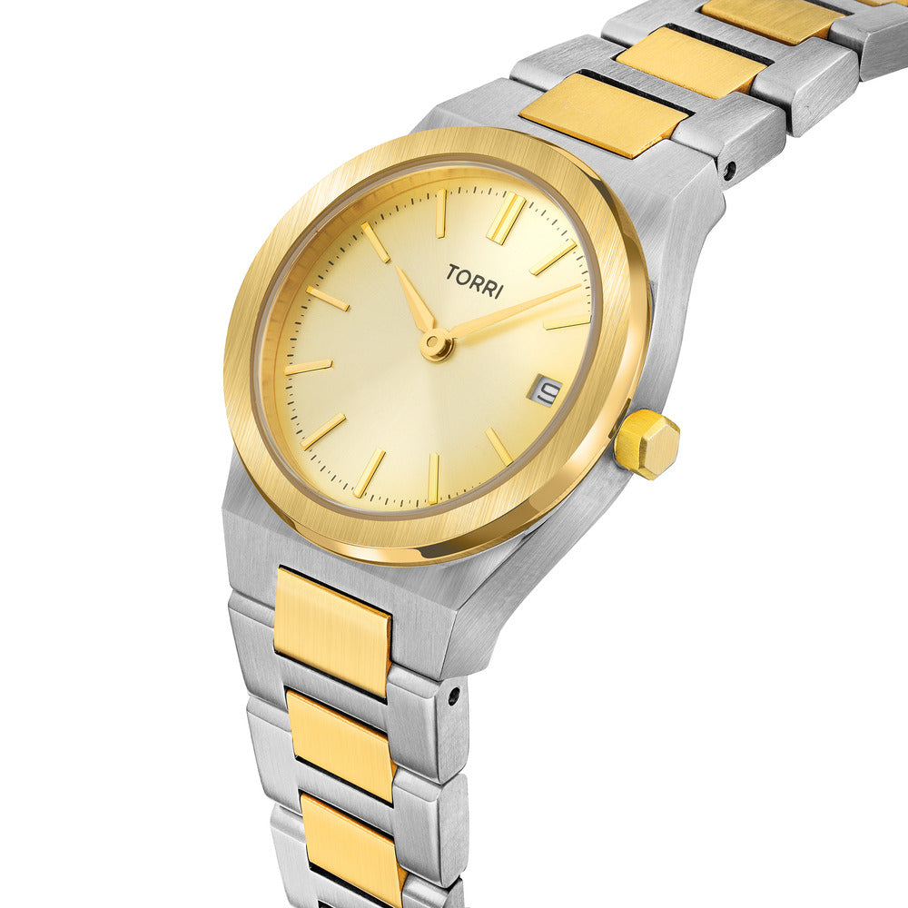 Women Silver/Gold 28mm Watch