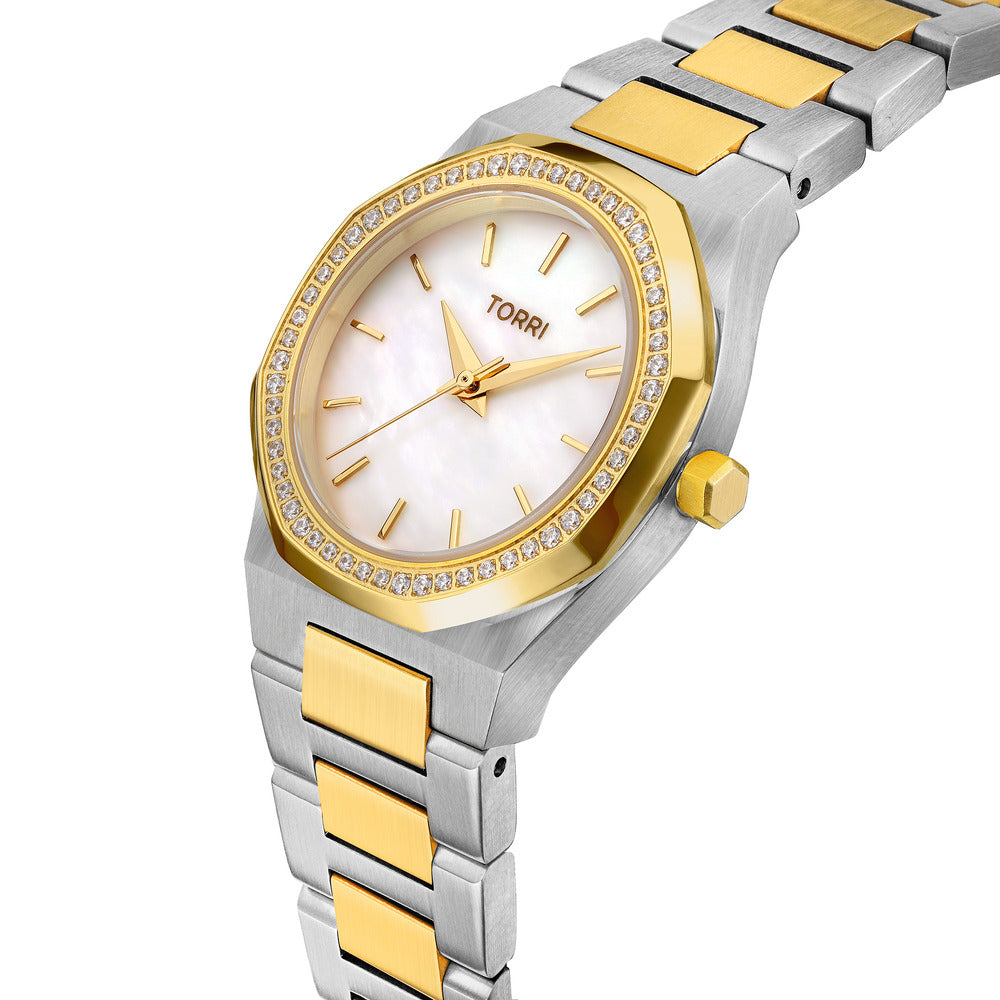 Women Silver/Gold 28mm Watch