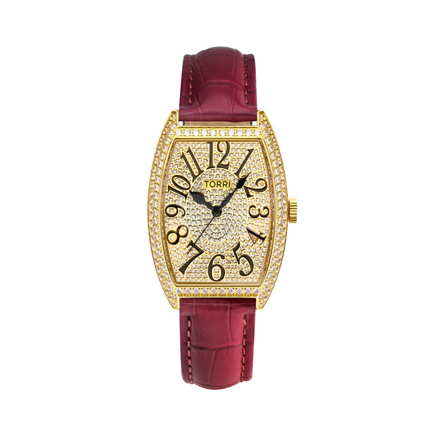 Women Picasso Red  Watch