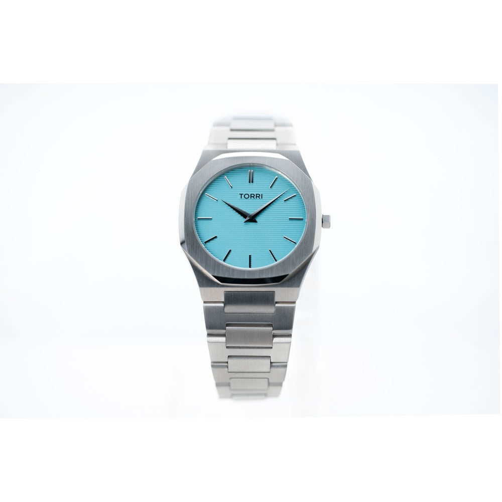 Men Blue 38mm Watch