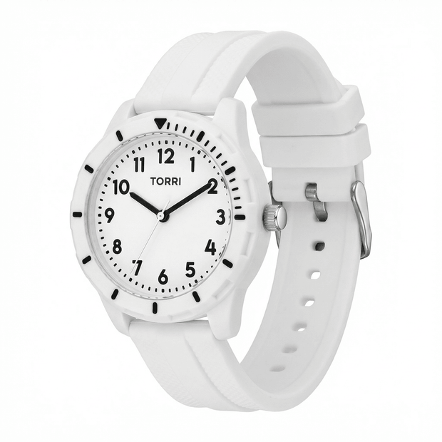 Kids White Watch