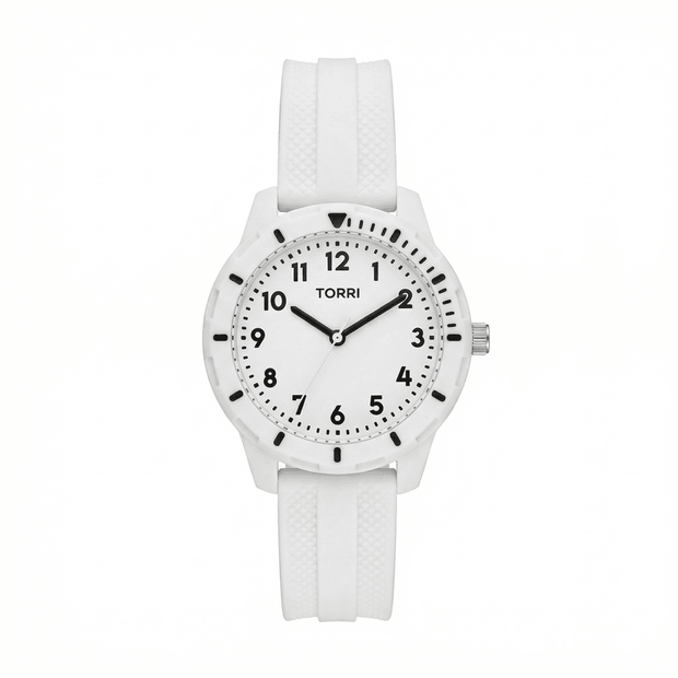 Kids White Watch