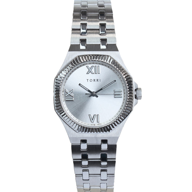 Women Silver Watch
