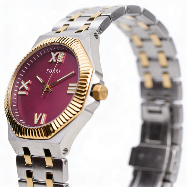 Women Two Tone Watch
