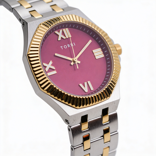 Women Two Tone Watch