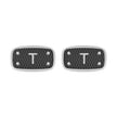 Men Bertoldo Black Cufflink