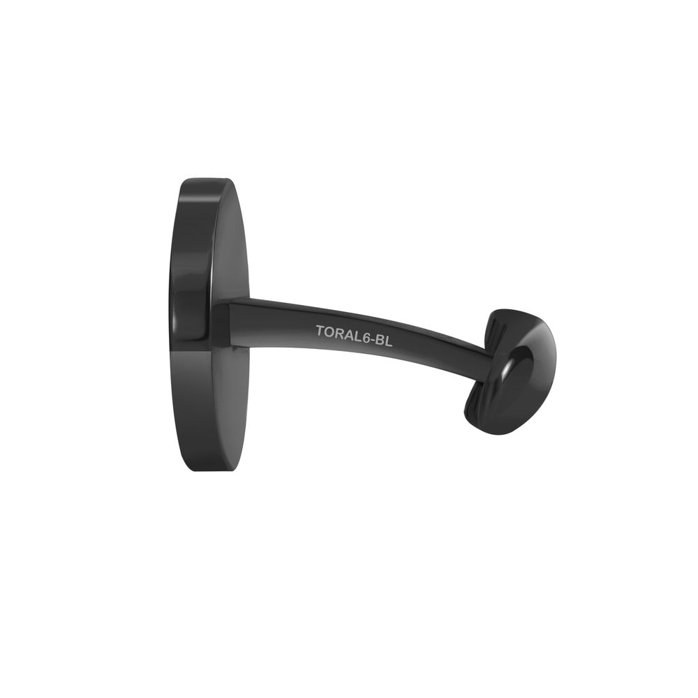 Men Elpidio Black Cufflink