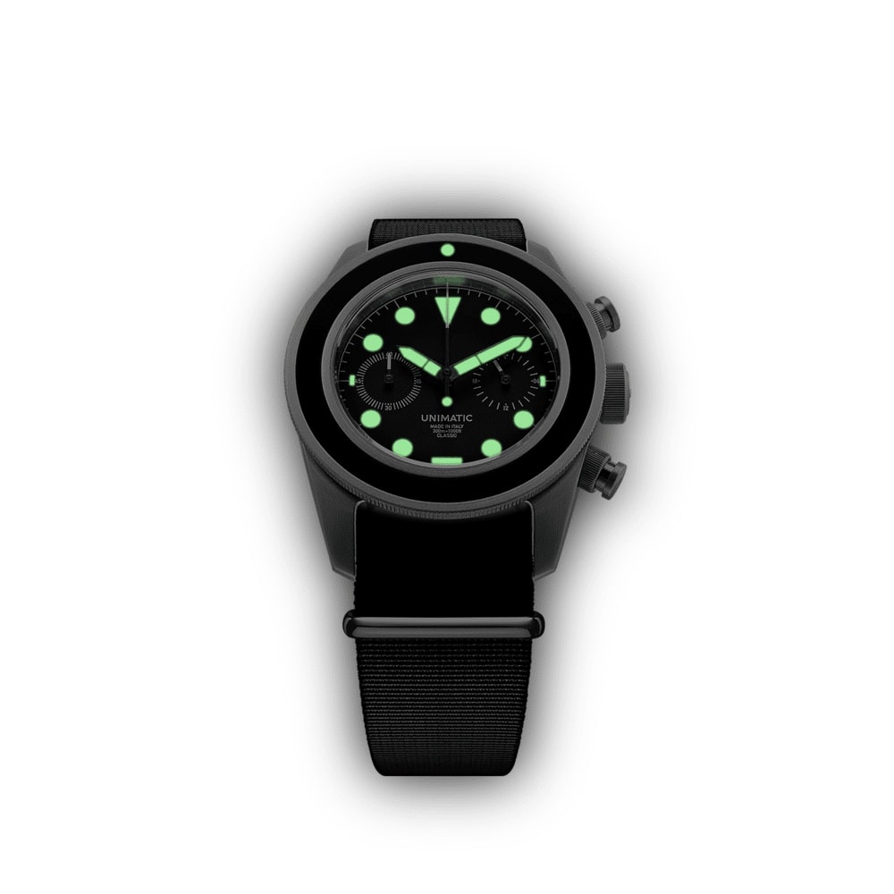 Men Black matte 41.5 mm Watch