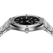 Men Ultra Thin 1970 Silver Watch