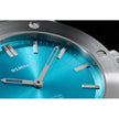 Men Ultra Thin 1970 Silver Watch