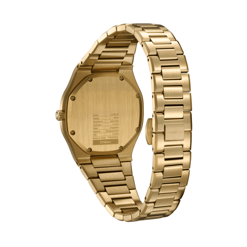 Unisex Golden Mellow Watch