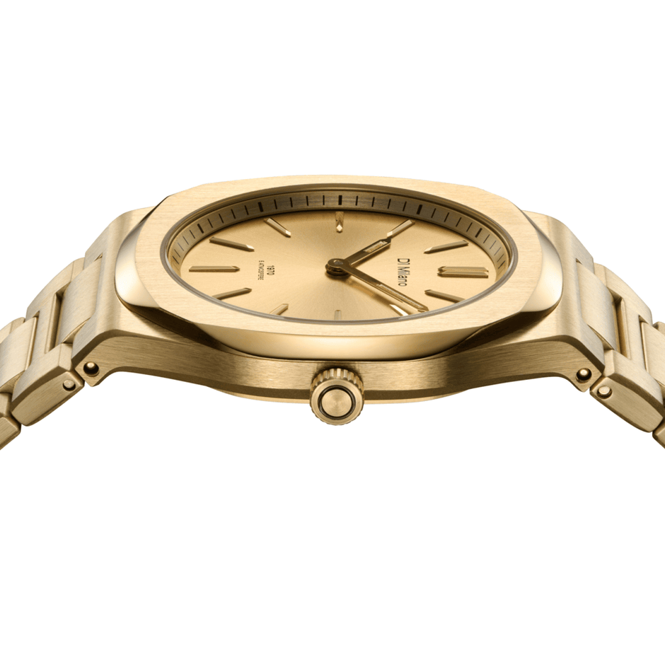 Unisex Golden Mellow Watch