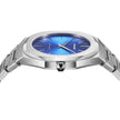 Men Ultra Thin Blue Watch