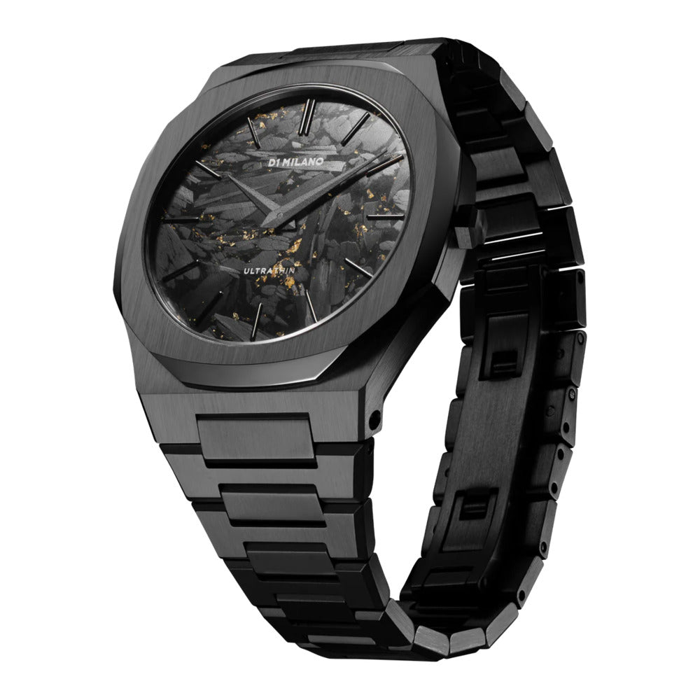 Ultra Thin Men Black 40mm Watch