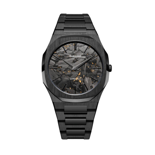 Ultra Thin Men Black 40mm Watch